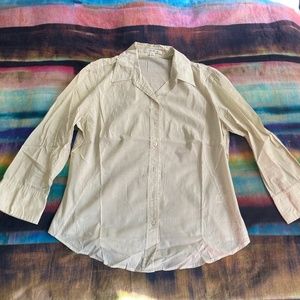 Banana Republic Women's Button Down Shirt Size: L